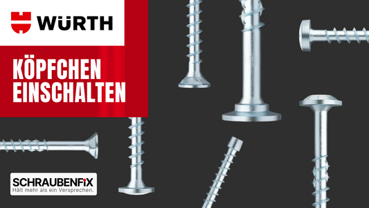 Welcher Schraubenkopf für dein Projekt?