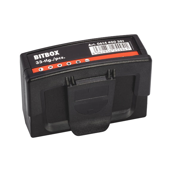 Würth Bitbox Größe 3, 33-teilig PH PZ Torx 6KT