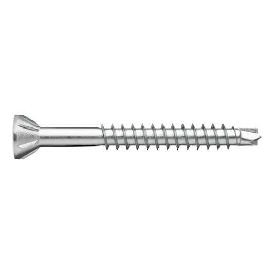 Würth ASSY®plus Fassadenschraube Edelstahl A2 Teilgewinde m. Linsenkopf 5,5x90mm | 100 Stück Teilgewinde Edelstahl