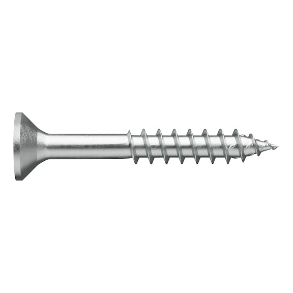 Würth ASSY® 4 CS Senkkopf 8x300mm | 75 Stück Teilgewinde Edelstahl A2