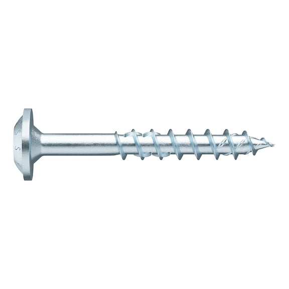 Würth ASSY® 4 CSMP Tellerkopf 8x480mm | 25 Stück Vollgewinde verzinkt