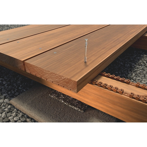 Würth ASSY®PLUS 4 CH Terrassenschraube Holz-Holz 5,5mm Teilgewinde Edelstahl A2